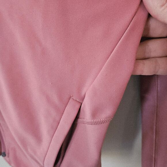 Old Navy Active Powersoft Hoodie, Size XS Pink Full Zip Thumb Holes Athleisure - Picture 7 of 7